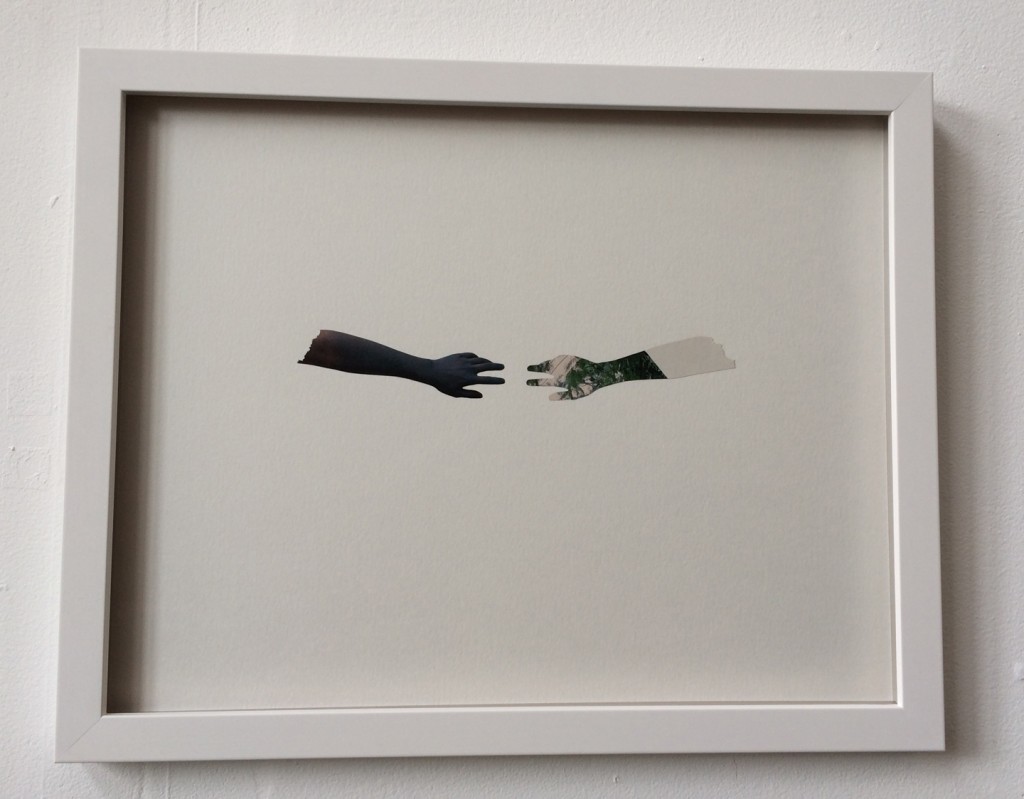 Hands i, 2014, Collage 